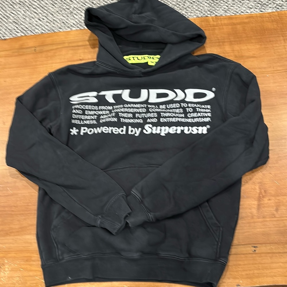 Studio by supervsn black hoodie